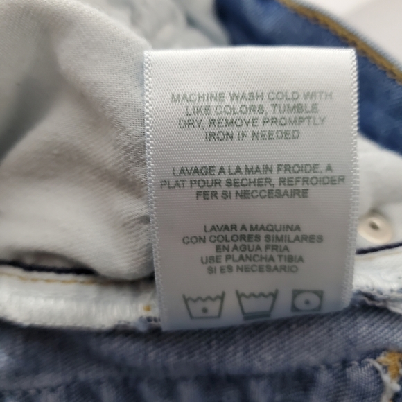 Re/Done Jeans 90's High Rise Ankle Crop Retro Boho Casual Denim Size 26 - Picture 11 of 12